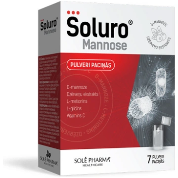 Soluro Mannose 7 paciņas Sole Pharma
