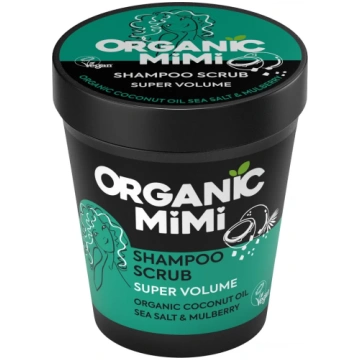Organic Mimi Šampūns-skrubis Super Volume Sea Salt