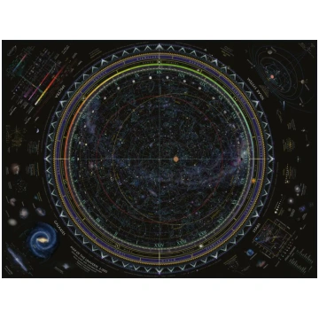 Puzzle Map of The Universe Ravensburger