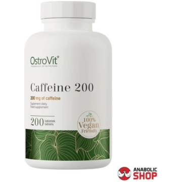 OstroVit Caffeine Tablets 200 Kofeīns 200 tabletes