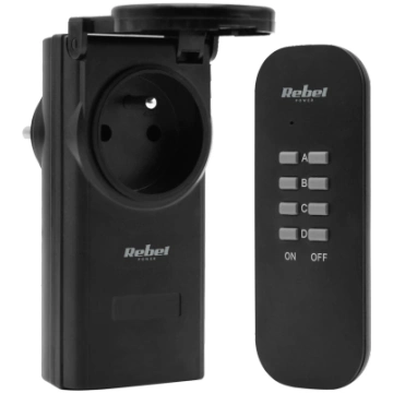 Remote controlled Rebel power socket - external UR