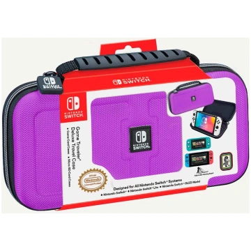 Nacon Switch Travel Case Purple Switch Lite/Switch