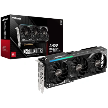 Grafiskā karte rx 9070 xt challenger 16gb gddr6 25
