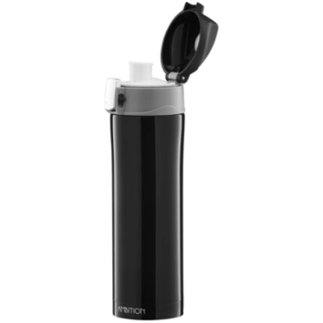Termokrūze ar slēdzi Glossy Ambition 420ml melna