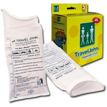 Lot de trois urinoirs - TravelJohn