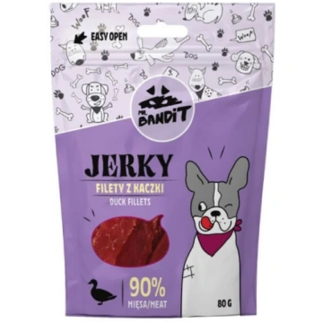 MR.BANDIT JERKY DUCK FILLETS/PĪLES FILEJAS 80G