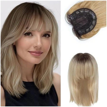 Balayage Clip in Hairpiece sievietēm taisni 14 col