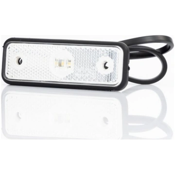 LED Balts piekabes gabarītlukturis FT-004 B Fristo