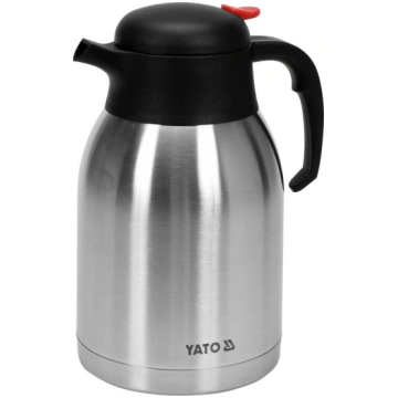 Galda termoss Yato YG-07014, 2 l, melns krās./sudr