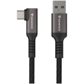 VR Kabelis Genesis USB Male - Type C Male 5m Black