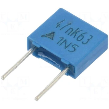 Capacitor: polyester | 0.047uF | 40VAC | 63VDC | 5