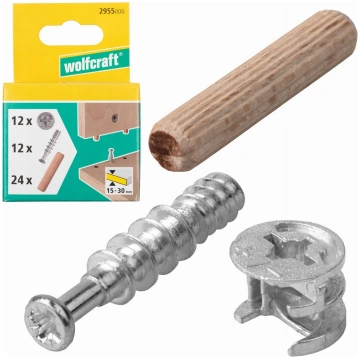 Wolfcraft Materialy eksploatacyjne do polaczen skr
