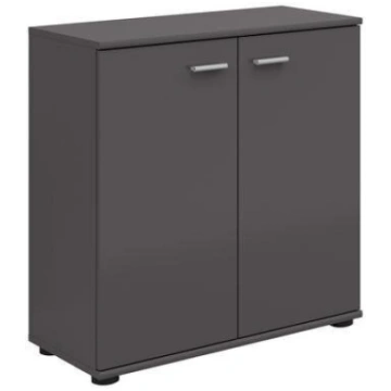 Kumode BRW Noeda, pelēka Black Red White