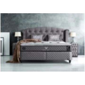 Visco Lux grey - 180x200