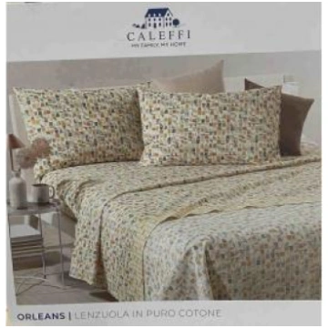 Completo Letto Singolo orleans Caleffi