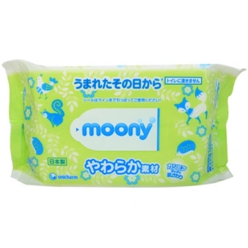 Moony Mitrās salvetes Moony 76 gab MOONY76