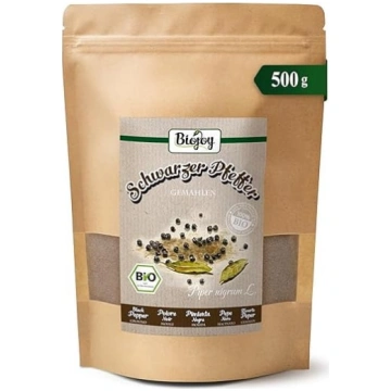 Biojoy bioloģiskais maltais melnais pipars (500 g)