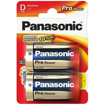Baterijas PANASONIC Pro Power LR20PPG, D, 2gab