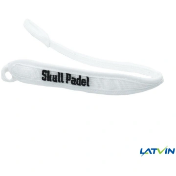 SKULL PADEL raketes striķis balts