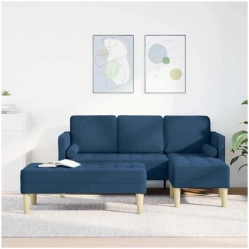 Corner Sofa with Sleep Function Left Corner Couch 