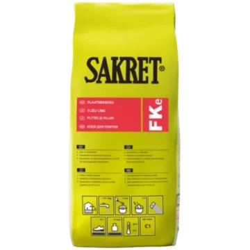 Sakret FKe 5kg Elastīga flīžu līme (C2TE)