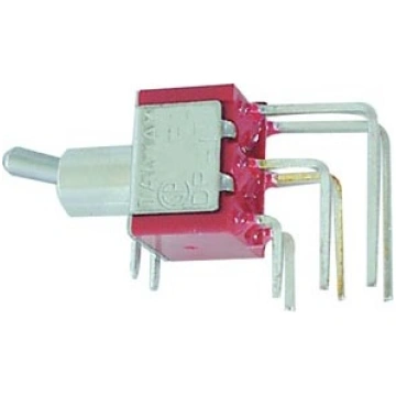 90° VERTICAL TOGGLE SWITCH DPDT ON-ON | 8021L | 54