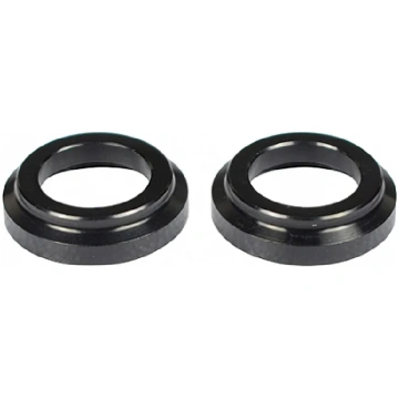 Front hub side caps - Novatec F15 - 220093 - For 1