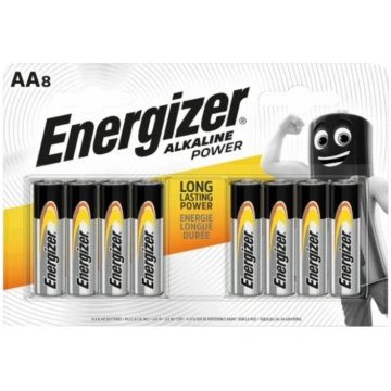 Energizer Alkaline baterijas AA 8-paka