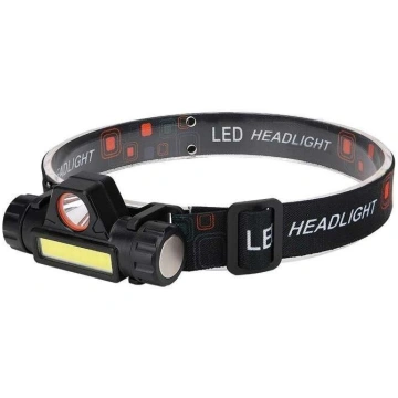 Galvas lukturis USB LED Trizand