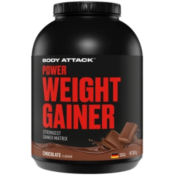 Power Weight Gainer 4750g - Šokolādes Body Attack