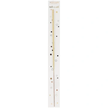Brīnumsvece Make a Wish, 30 cm, zelta krāsa