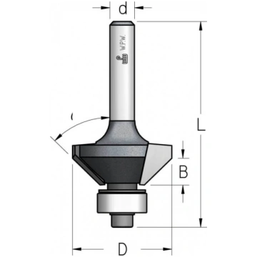Profila frēzes 15° W.P.W SL21505
