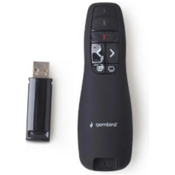 Gembird Wireless USB Presenter with laser pointer 