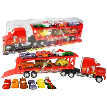 Auto pārvadātājs ar 6 sporta automašīnām 800779812