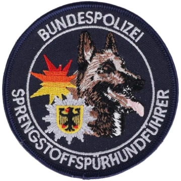 RescPol Malinois Federālās policijas sprāgstvielu 