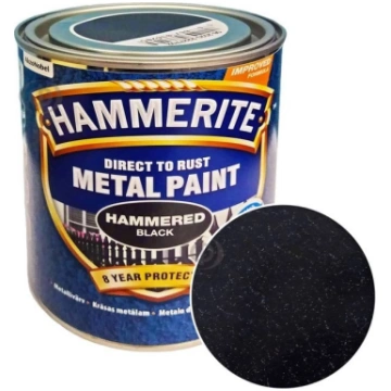 PAINT HAMMERITE BLACK HAMMERED 750ML ( 50118670362