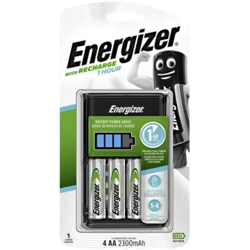 Energizer ātrais lādētājs 1-4 AAA/AA akumulatoriem