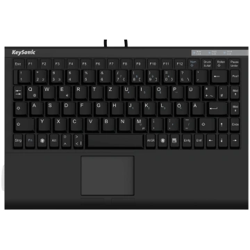 Vadu datora tastatūra KeySonic Mini Keyboard Smart