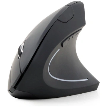 MOUSE USB OPTICAL WRL BLACK/ERGONOMIC MUSW-ERGO-01