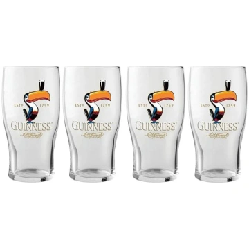 Guinness Toucan Pint Glass ANEB07HHK1YB5T