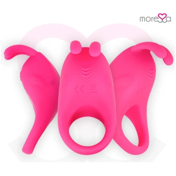 MORESSA - BRAD PREMIUM SILICONE RECHARGEABLE PINK
