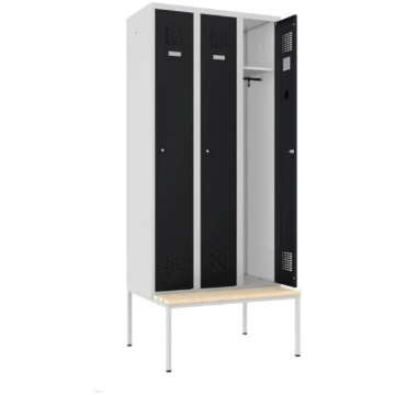 Garderobes skapis Classic ar solu 3 nodalījumi