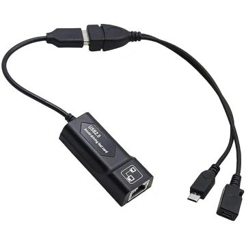 Ātrdarbīgs LAN Ethernet adapteris Fire TV Stick Li