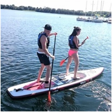 WILD SUP tandēma brauciens divatā Jūrmalā pa Lielu