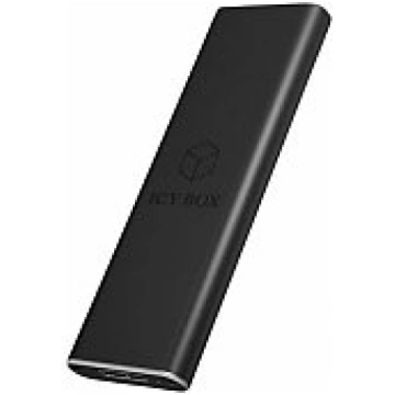 ICY BOX External HDD Enclosure M.2 SATA USB 3.0 Bl