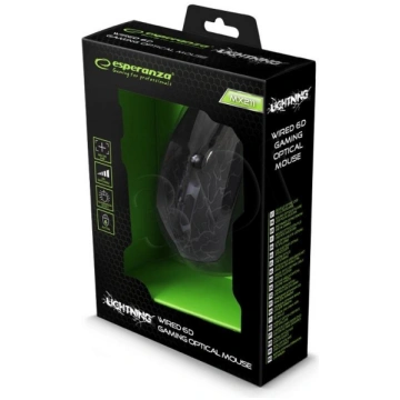 ESPERANZA EGM211R WIRED 6D GAMING OPTICAL MOUSE US