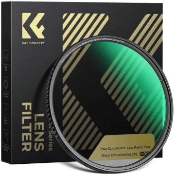 K&F CONCEPT 2-in-1 filtrs 49 mm polarizācijas filt