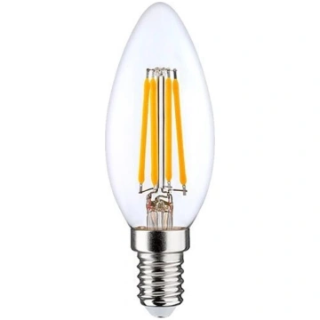 LED Dimmējama filamenta spuldze E14, C35, 6W, 840l