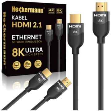 HDMI-HDMI kabelis Heckermann VH1124 3m