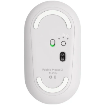 "Logitech Pebble 2 Combo Set, Weiß, Kabellos, Deut